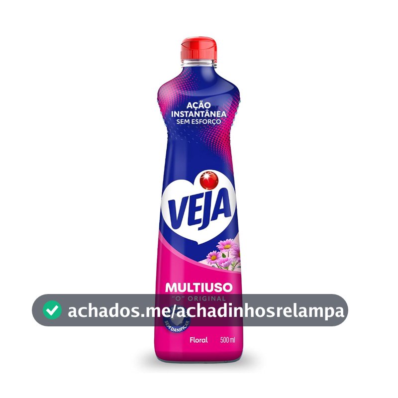 Limpador Multiuso Veja Gold Floral 500ml