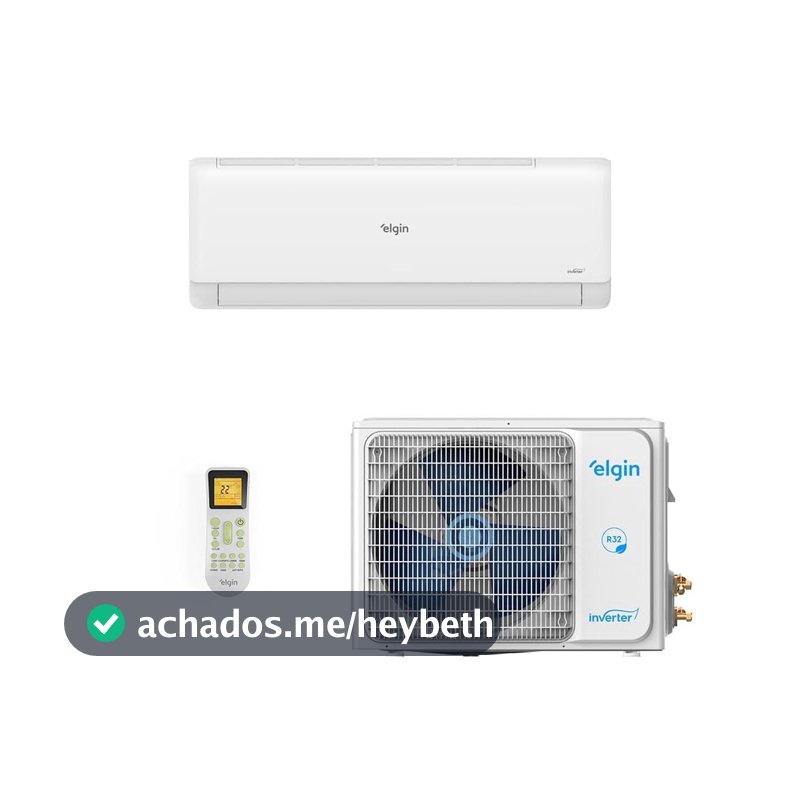 Ar Condicionado Inverter Elgin High Wall Eco Iii Wifi 12.000 Btus Quente/frio 220v