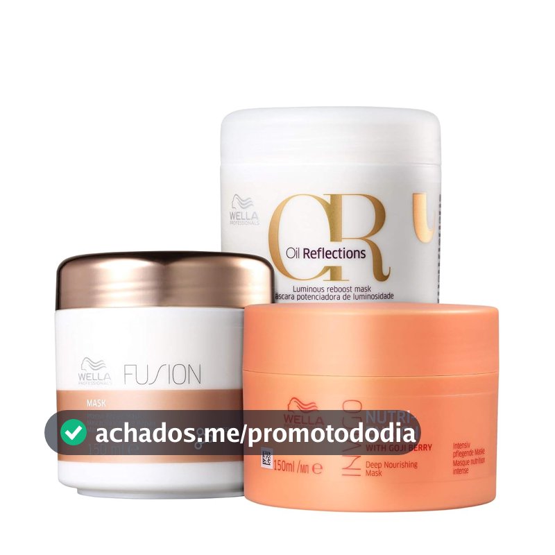 Kit Wella Cronograma Capilar Fios Perfeitos (3 produtos)