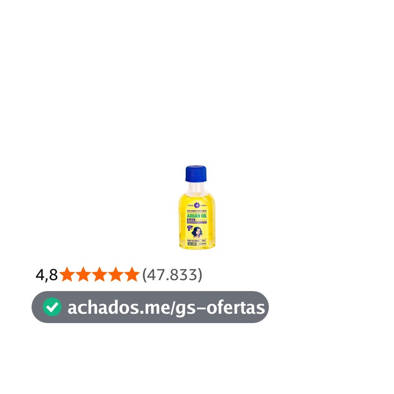 Argan Óleo Reparador 50ml , Lola Cosmetics