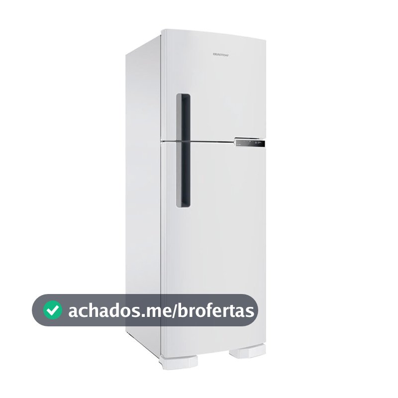 Refrigerador 375L 2 Portas Frost Free 220 Volts, Branco, Brastemp