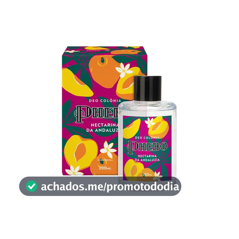 PHEBO - Deo Colônia Nectarina da Andaluzia 200ml