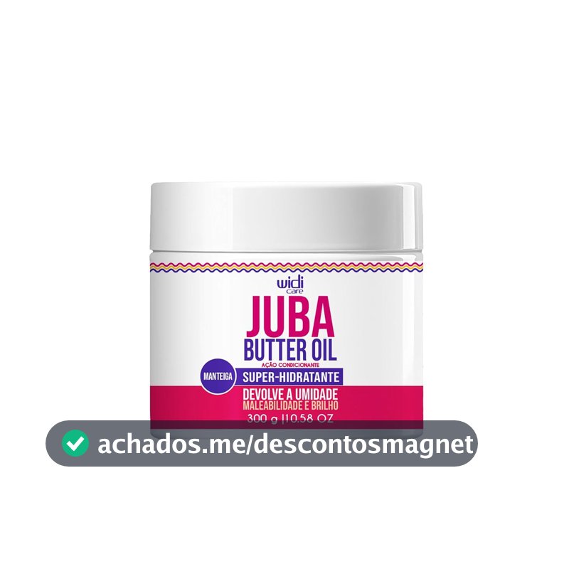 Máscara Widi Care Juba Butter Oil Super Hidratante - 300g