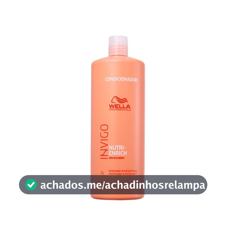 Wella Professionals Invigo Nutri-enrich Condicionador 1000ml
