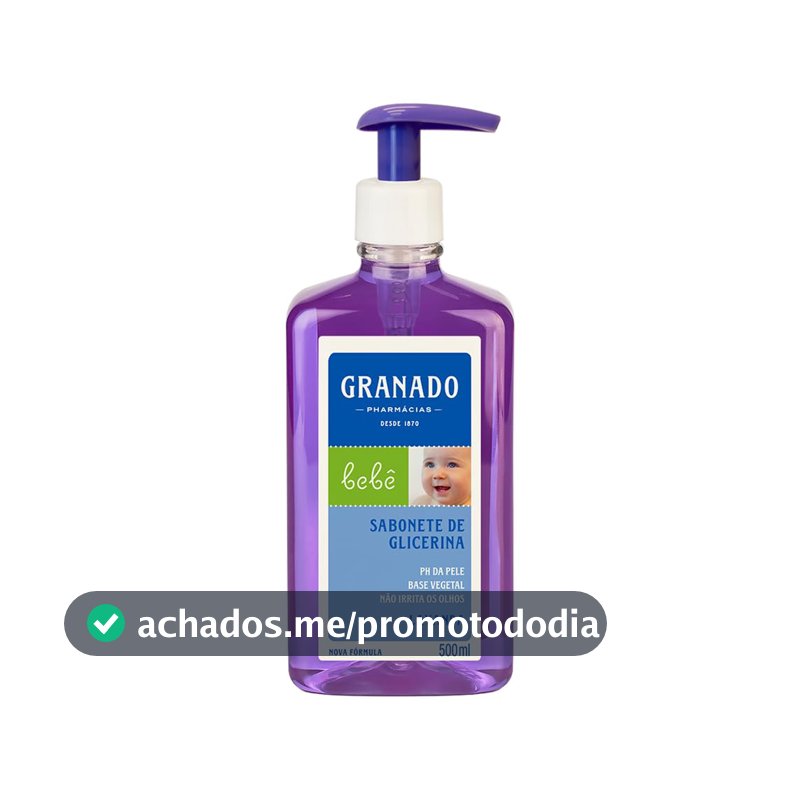 Granado Sabonete Líquido Bebê, Lavanda, 500ml