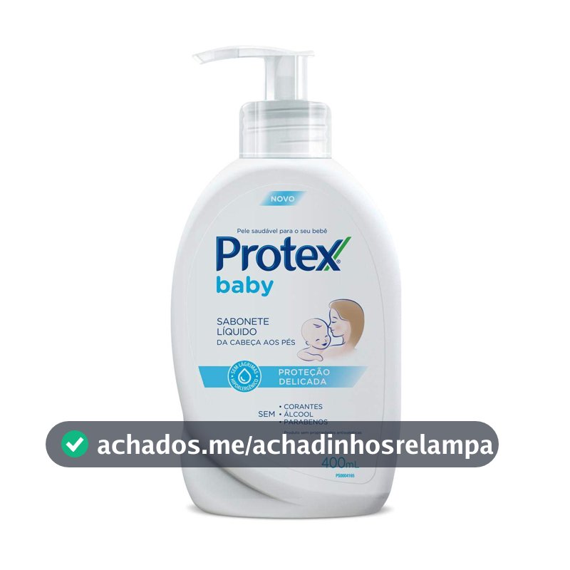 Protex Baby Delicate Care Sabonete Líquido Infantil, 400ml