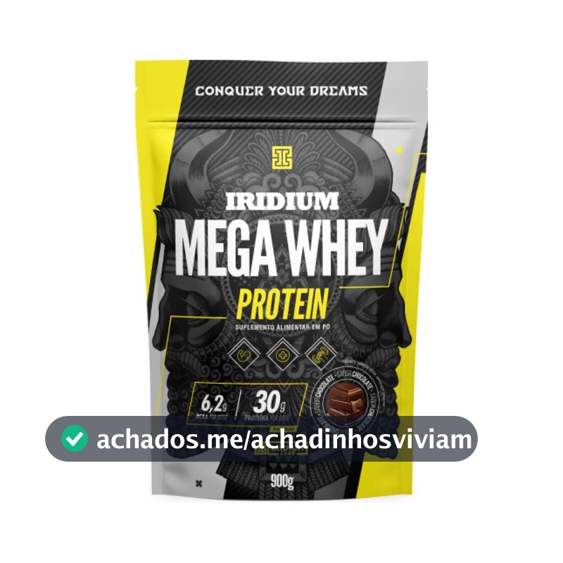 Mega Whey Protein 900g - Iridium Labs Sabor:Chocolate