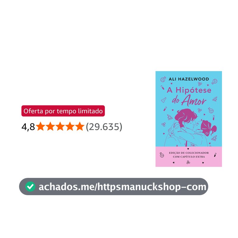 A hipótese do amor - Edição especial (livro + marcador exclusivo)