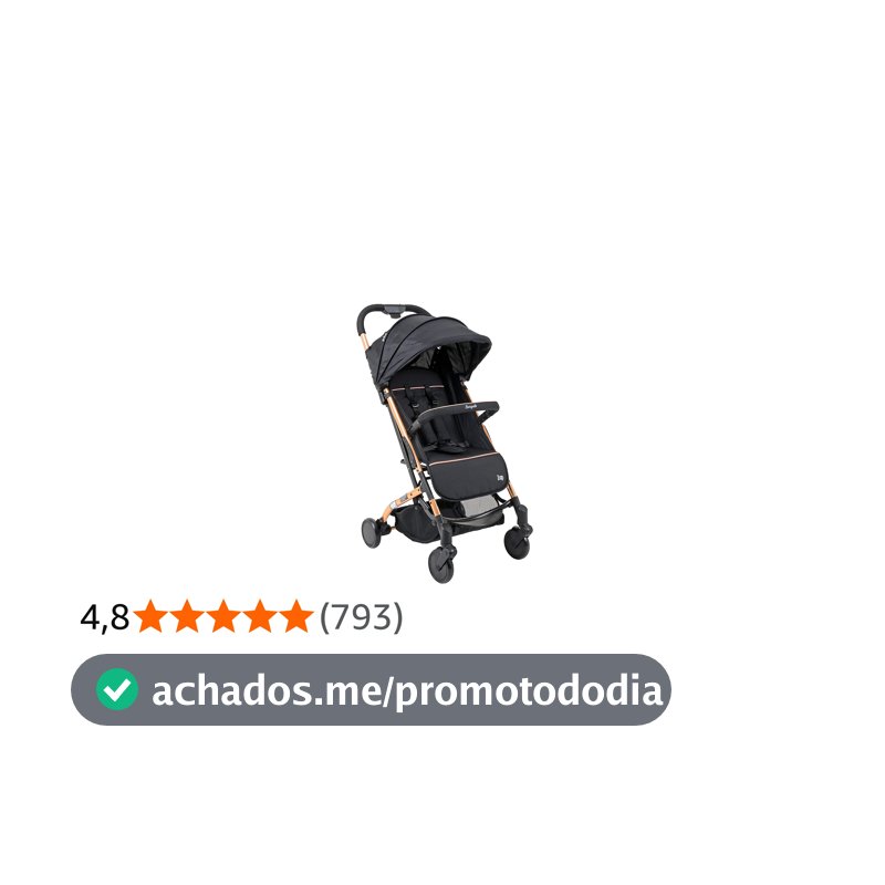 Burigotto Carrinho de Bebê Zap Metal, Cobre