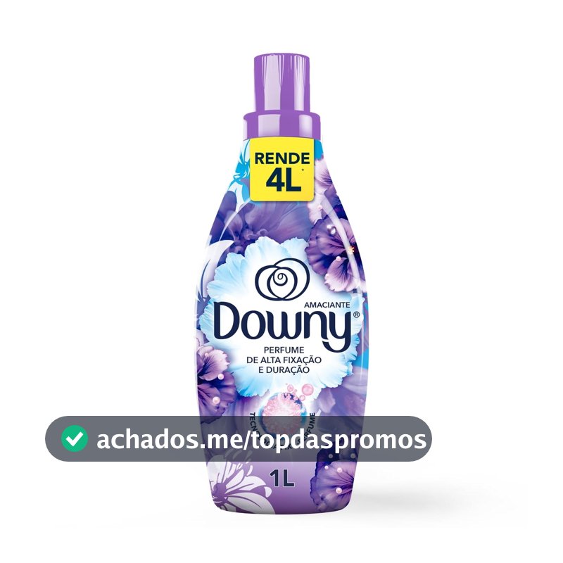 Downy Amaciante Concentrado Lirios Do Campo 1L Rende 4L