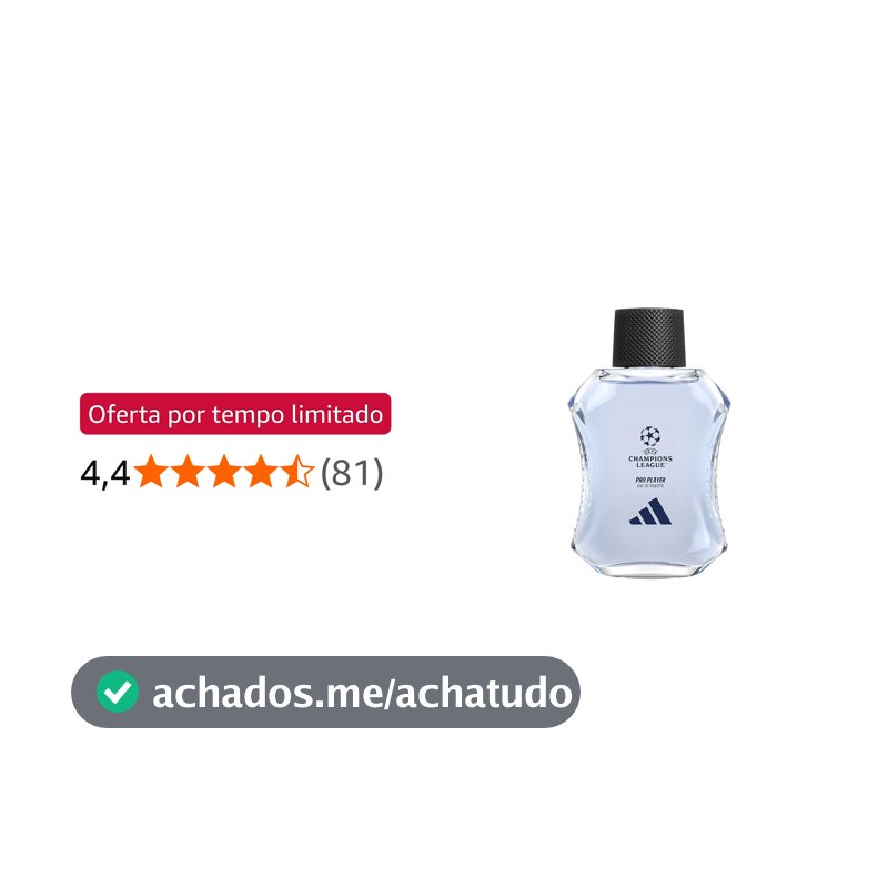 Perfume adidas UEFA Pro Player Eau de Toilette 100ml