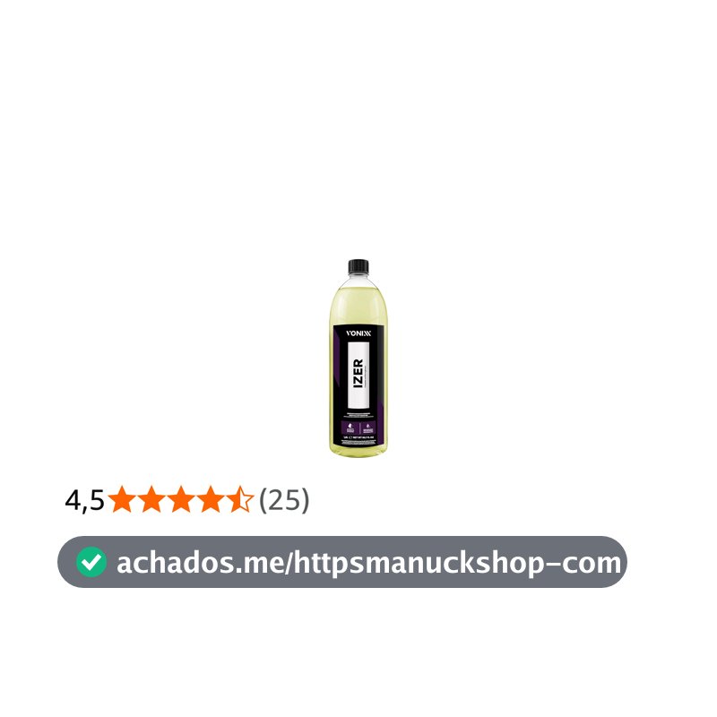 Limpa Rodas Izer 1,5l Vonixx Descontaminante Ferroso
