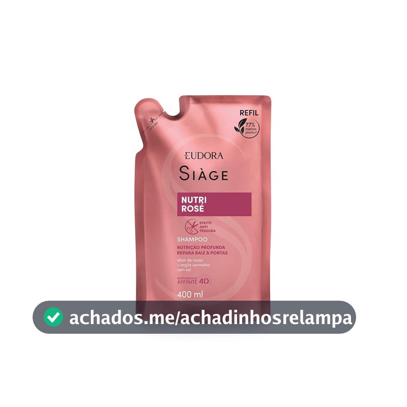 Eudora - Refil Shampoo Siàge Nutri Rosé