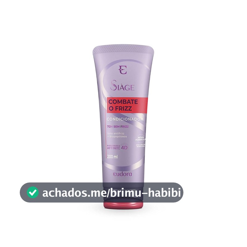 Eudora Condicionador Siàge Combate o Frizz 250ml