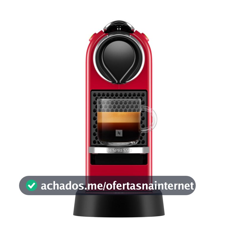 Cafeteira Espresso Nespresso CitiZ Vermelho Cereja 110V