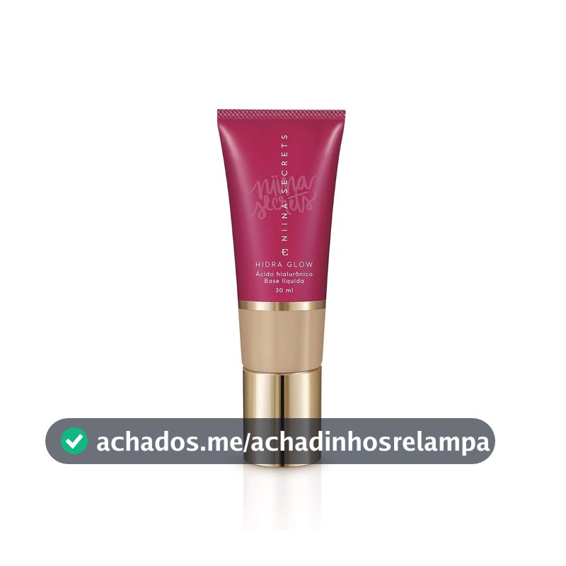 Base Líquida Niina Secrets Hidra Glow Cor 13 30ml