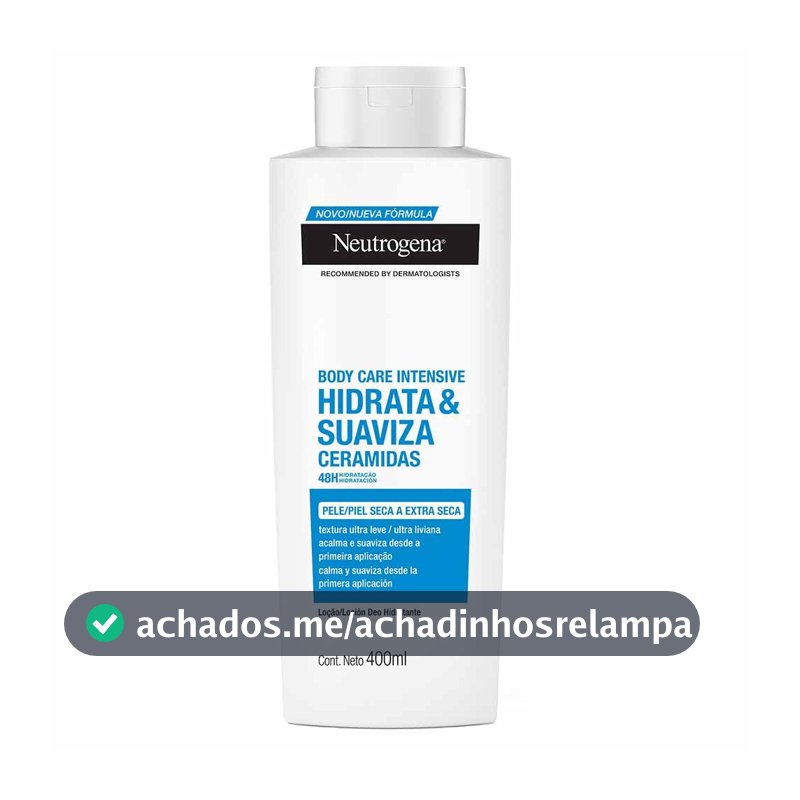 Hidratante Corporal Neutrogena Body Care Intensive Hidrata & Suaviza, 400ml