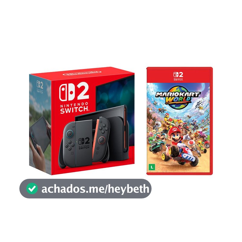 Console Nintendo Switch 2 + Jogo Mario Kart World