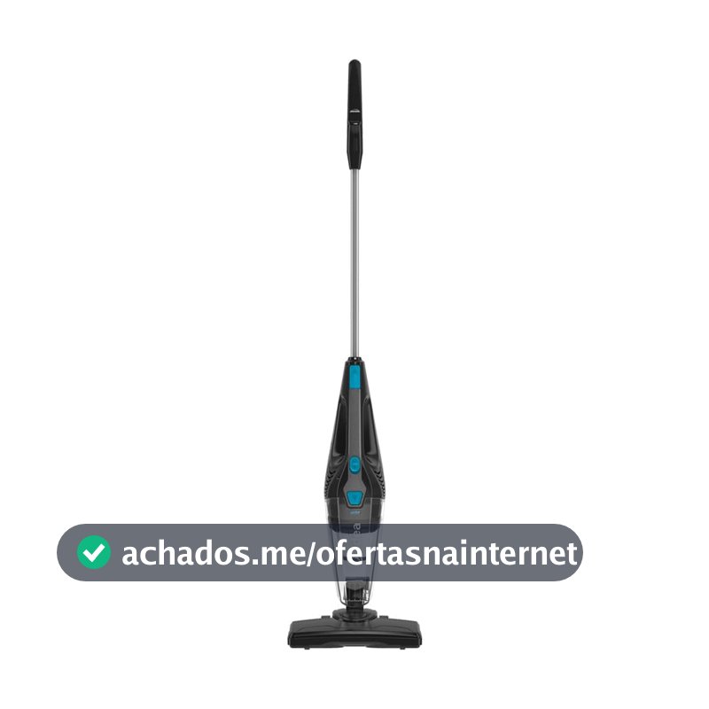Aspirador de Pó Vertical 2 Em 1 Preto E Azul 1350W Midea