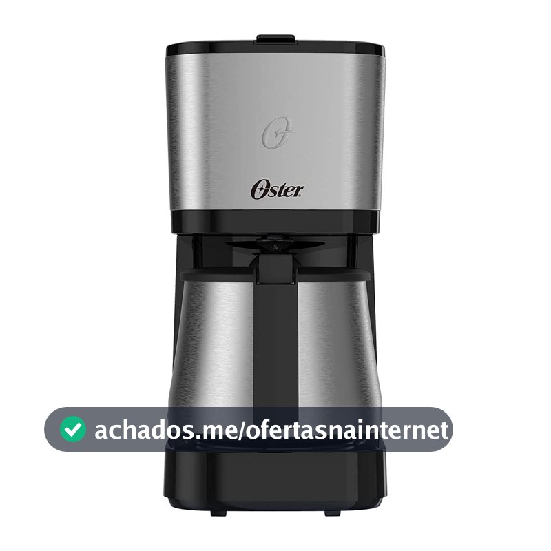 Oster Cafeteira Oster com Jarra Inox 1,2L, OCAF650, 127V