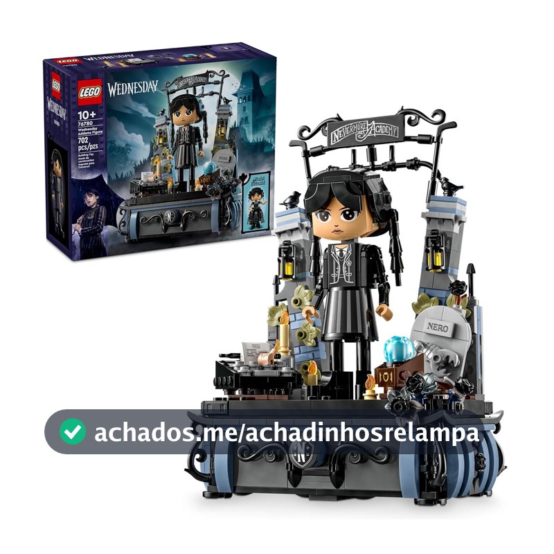 LEGO Wandinha: Figura da Wandinha Addams, Presente de 76780 (702 Peças)