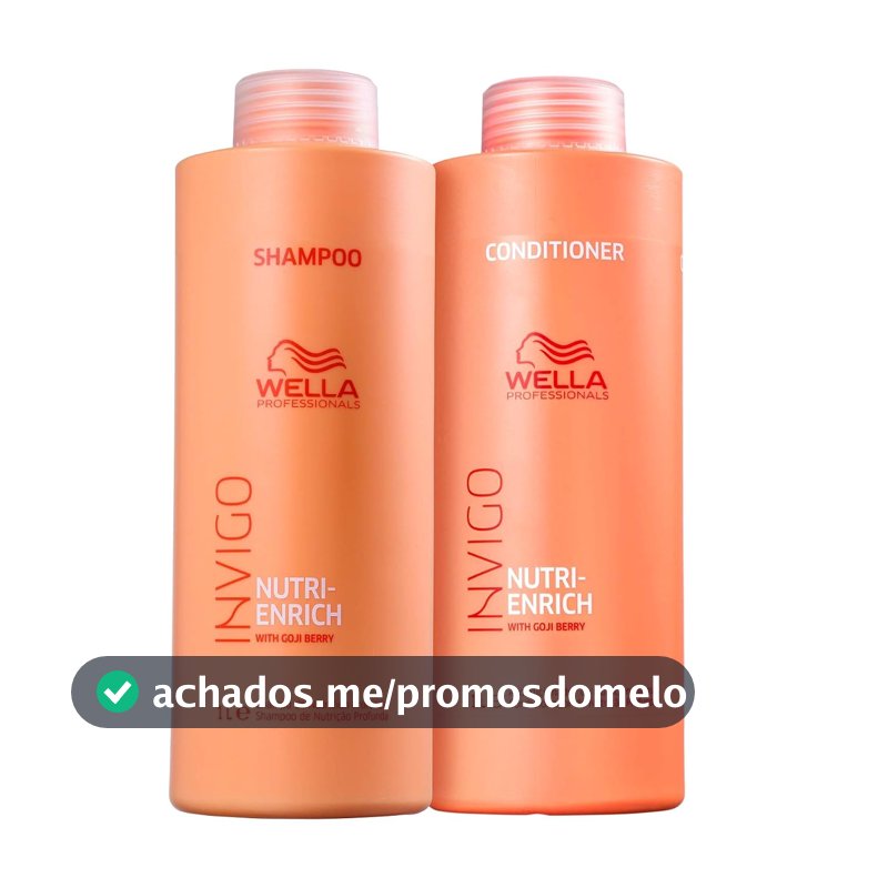 Kit Wella Professional Invigo Nutri-Enrich Salon Duo (2 ptodutos)