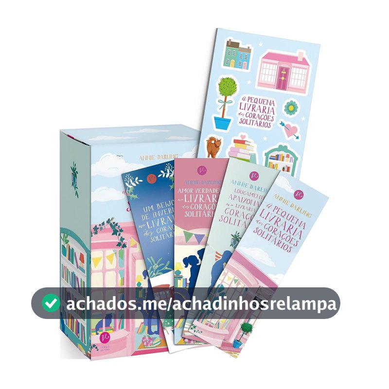 Box A livraria dos corações solitários