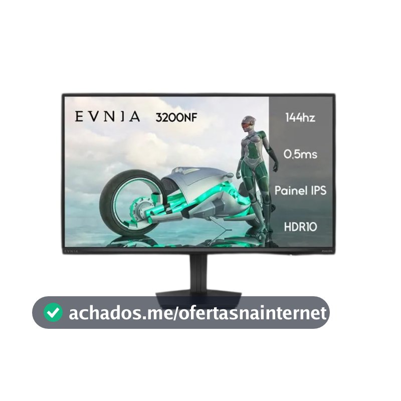 Monitor Gamer Philips Evnia 23.8" 144HZ 0,5MS 24M2N3200NF