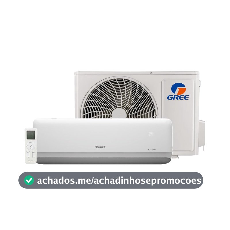 Gree Ar Condicionado Split Hi Wall Inverter Gree G-Side 12000 BTU/h Frio GWC12ATCXB-D6DNA3C – 220 Volts
