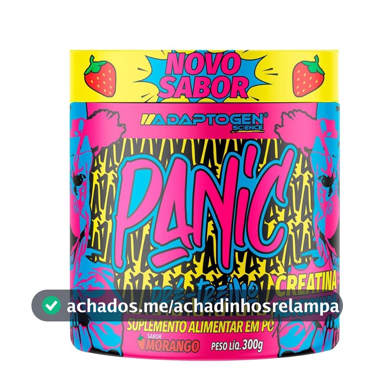 Panic Pré Workout Morango 300g