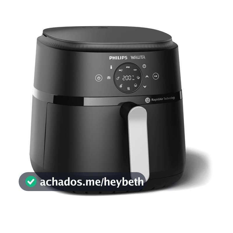 Fritadeira Air Fryer Digital Philips Walita 6,2L 220V NA239