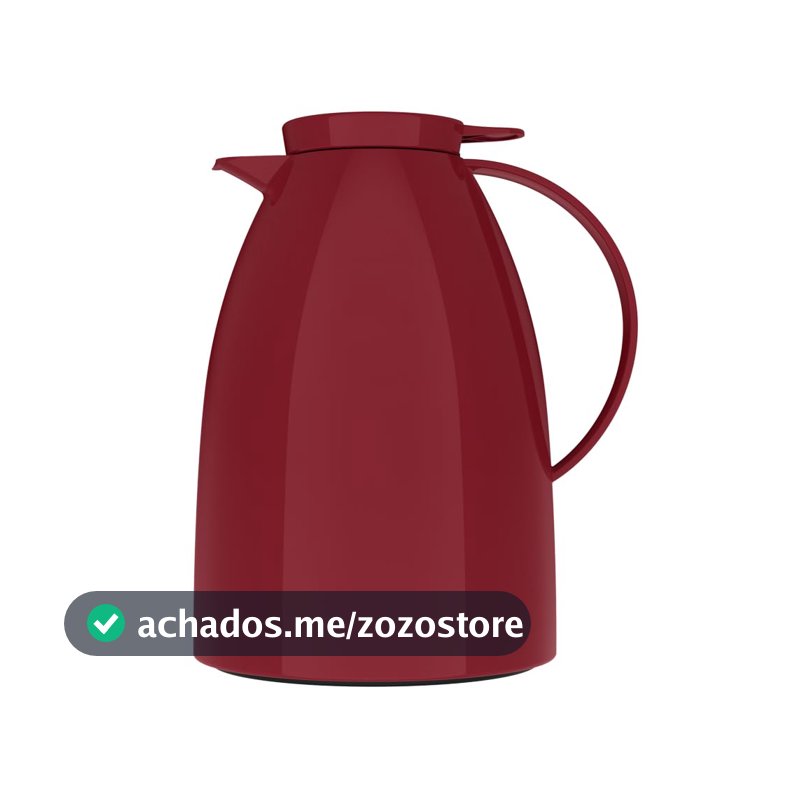 Bule Viena com Gatilho 1L Vermelho Velvet Invicta