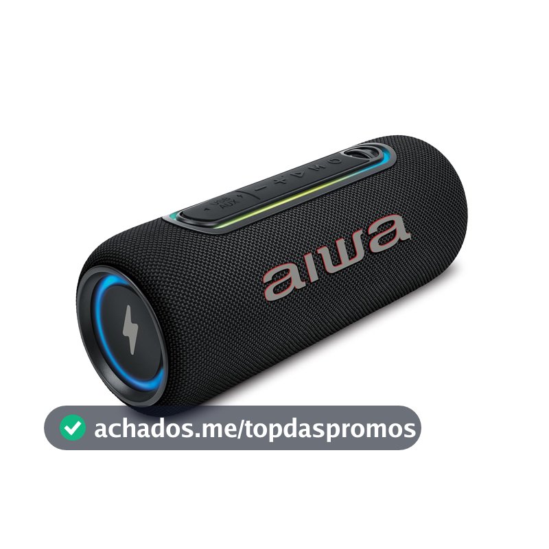 Caixa de Som Speaker AIWA SP-05-LB 30W Bluetooth IPX5