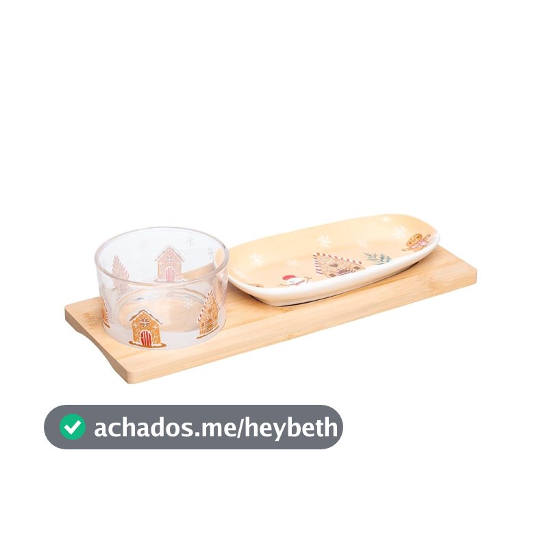 Tábua De Bambu Encaixe Travessa Bowl Decoração Natal Ceia Festas Petisco