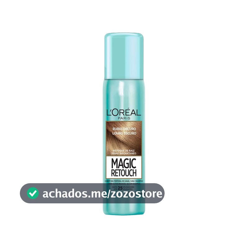 Spray Retoque de Raiz Instantâneo Magic Retouch, L'Oréal Paris, Louro Escuro