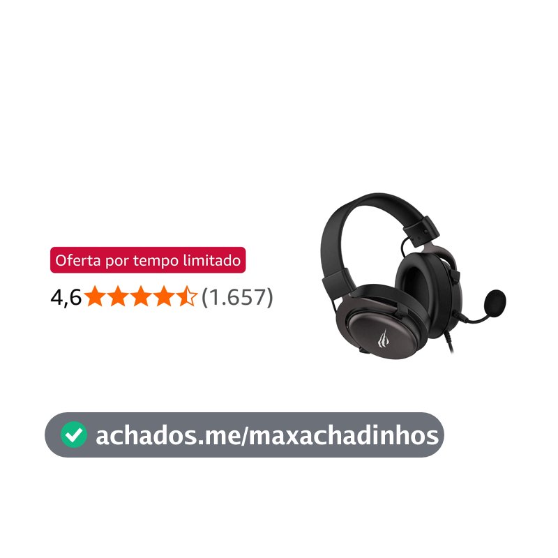 Fone De Ouvido Gamer Headset Havit H2015D Pc/Xbox/Ps4/Ps5