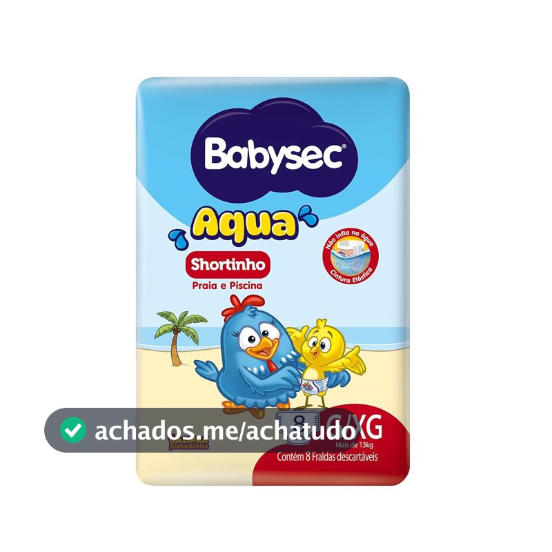 Sof Fralda Babysec Aqua G E Xg 4X8