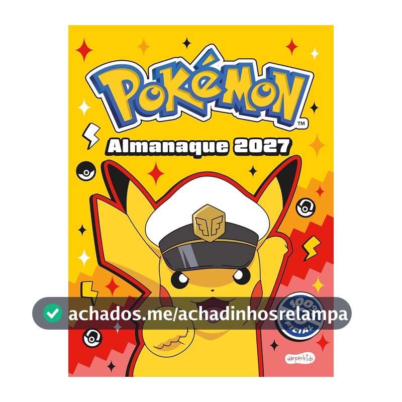 Almanaque Pokémon 2027 – Acompanhe as aventuras de Pokémon: Horizontes com várias atividades e desenhos para colorir