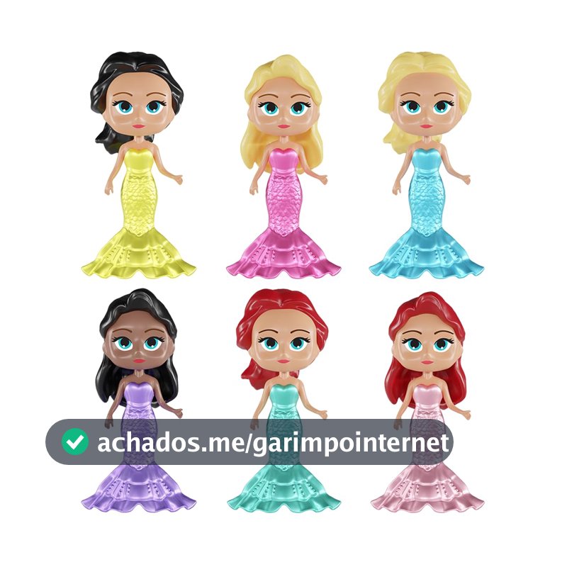 GGB Brinquedo Boneca Sereia