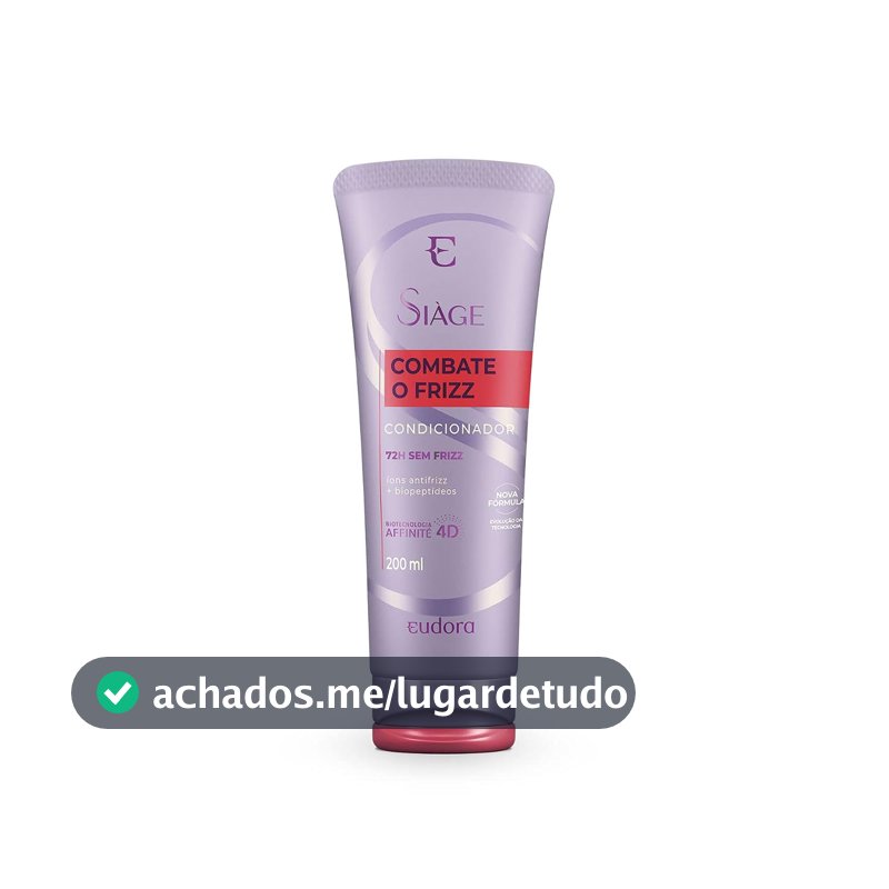 Eudora Condicionador Siàge Combate o Frizz 250ml