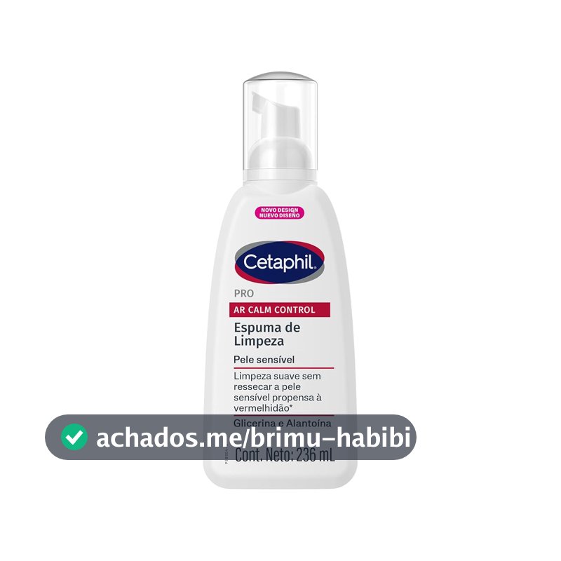 Cetaphil Pro AR Calm Control Espuma De Limpeza Facial 236ml