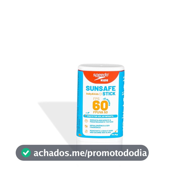 Protetor Solar Infantil Sunsafe Baby & Kids, 15,5g