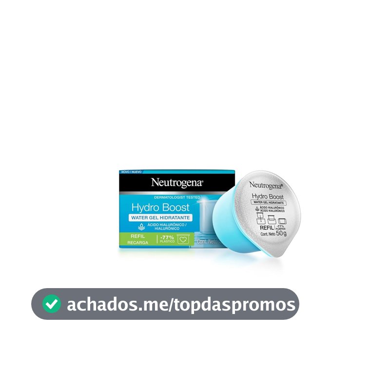 Hidratante Facial Neutrogena Hydro Boost Water Gel, Refil, 50g