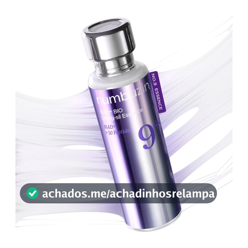 numbuzin No.9 NAD+ Soro de Peptídeo para Rosto, Pescoço e Corpo - para antienvelhecimento, Pele Flácida, Linhas Finas e Elasticidade, Lifting, Hidratação e Fórmula de Firmeza da Pele, Skincare Coreano