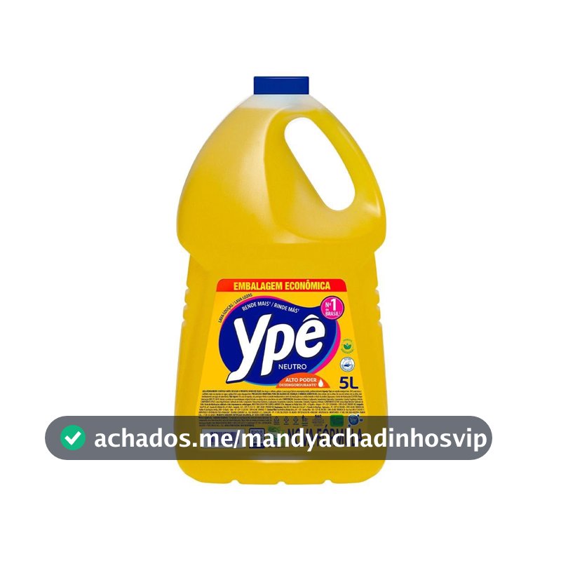 Ypê Detergente Neutro 5L