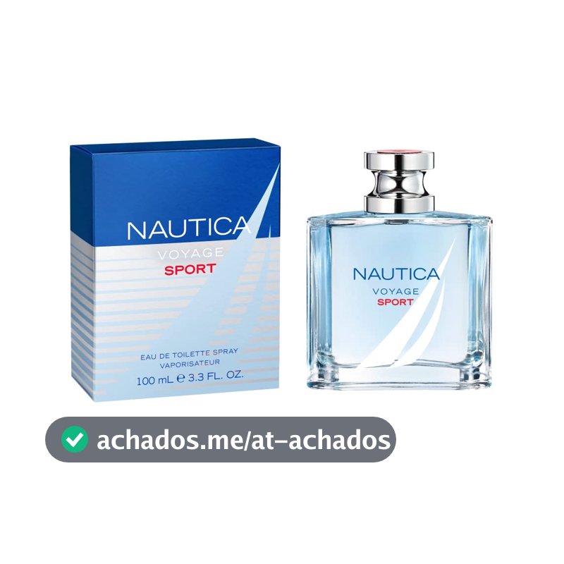 Perfume Nautica Voyage Sport Eau de Toilette Masculino 100ml