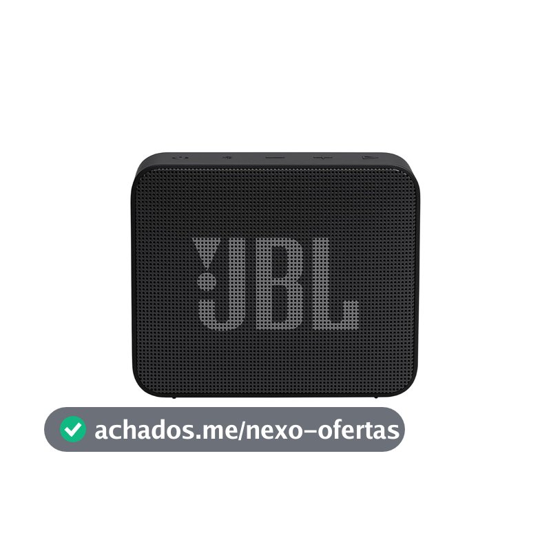 JBL Go Essential 2 Caixa de Som Bluetooth Portátil Preta