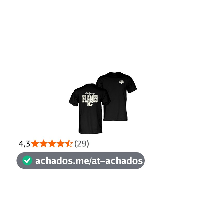 Blue 84 Camiseta oficialmente licenciada pela NHL Pop Echo preta