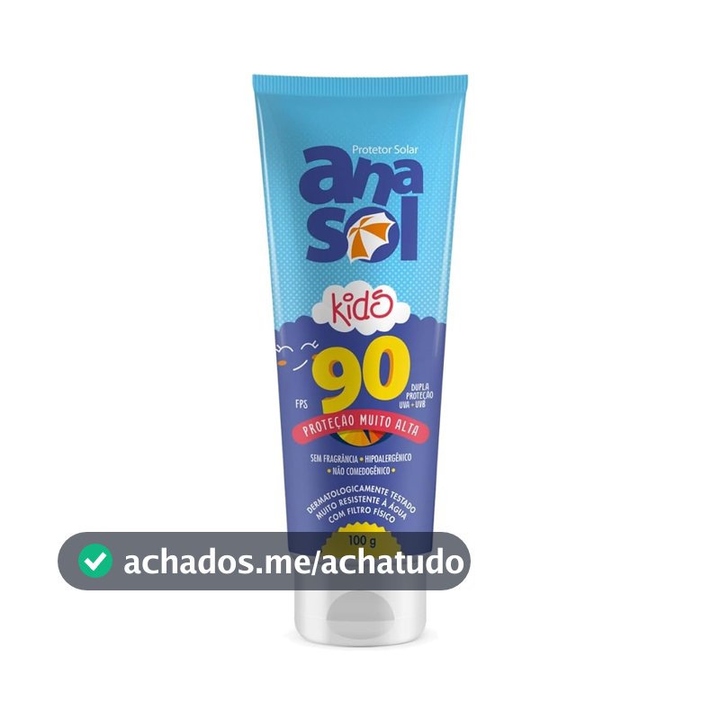 Anasol Protetor Solar KIDS FPS 90-100 g