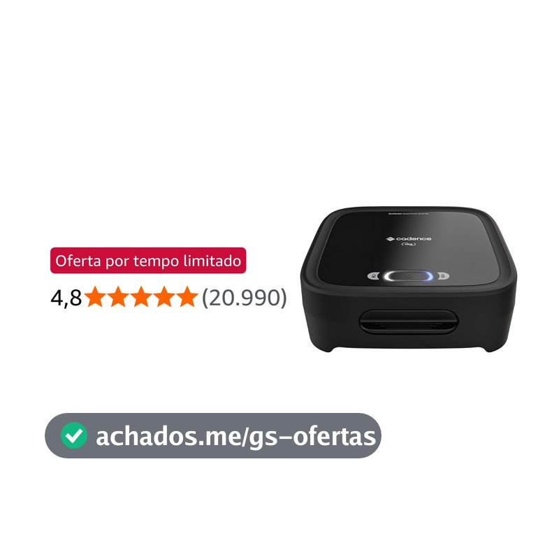 Sanduicheira Elétrica Cadence Click - 127V